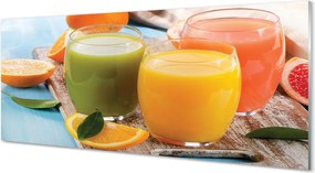 Szkło Ozdobne do Kuchni Tęcza Kolorowych Koktajli