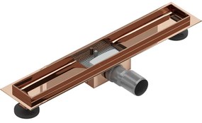 Mexen Flat korpus do odpływu liniowego 50 cm, różowe złoto - 1615050