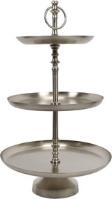 Metalowa patera 3 poziomy, 50 cm