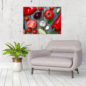 Obraz warzyw (70x50 cm)