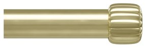 Stalowy regulowany karnisz w kolorze złota 91 - 168 cm Cleo – Umbra