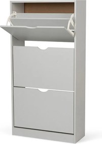 Szara uchylna szafka na buty 60x118x24 cm Stelo – Bonami Essentials