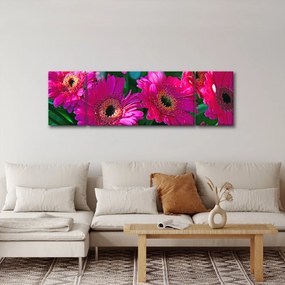 Obraz - kwiaty (170x50 cm)