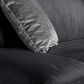 Sofa z Funkcją Spania PIANO 2 Rozkładana Wersalka Dwuosobowa Szara Nowoczesna do Salonu