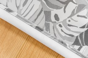 Designerska zasłona FLOCUS 140x270 cm, wzorzysta Zawieszanie: Taśma z wiązaniami