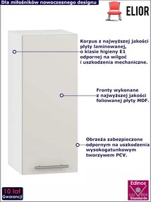 Górna kaszmirowa szafka kuchenna P5-F63