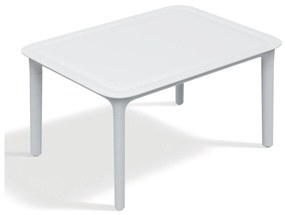 Stolik ogrodowy Rimo White 77,5 x 57,5 cm FERNE