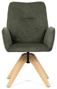 Krzesło do jadalni DCH-C2148 GRN2 z wodoodpornymmateriałem