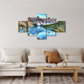 Obraz - Jezioro Morenowe (125x70 cm)