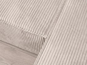 PROMOCJA Jasnobeżowy zestaw wypoczynkowy w kształcie U SMART COSARO 295x140 cm II jakość