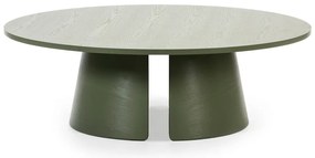 Zielony stolik Teulat Cep, ø 110 cm