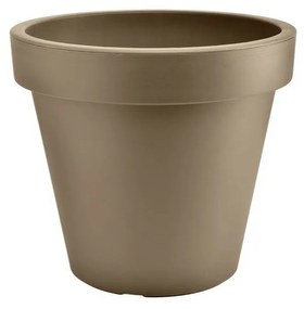 Gardenico Doniczka Metro Twist 'n' Roll taupe, 39 x 35,5 cm