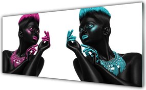 Panel Szklany Artystyczna Wizja Postaci