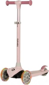 Lionelo - Hulajnoga dziecięca JESSY 3xAA różowa