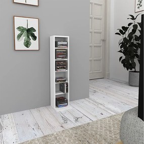Półka CD biały 21x20x91.8