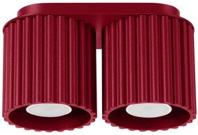 Burgundowy plafon sufitowy N8-W68