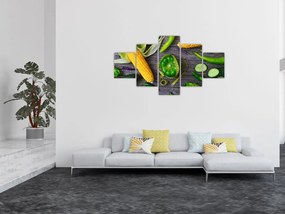 Obraz z warzywami (125x70 cm)