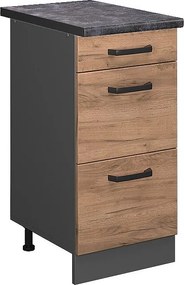 Szafka dolna do kuchni złoty dąb energetyczny 40x60x81.6 r-line