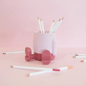 Plastikowy organizer na artykuły papiernicze Mr. Sitty – Balvi