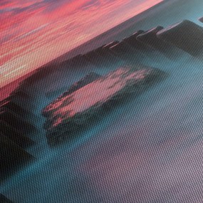 Obraz - Skały w morzu (170x50 cm)
