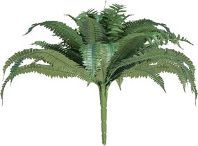 Sztuczna Paproć SucceBuy, Pakiet z 2 Sztuk, Fałszywa Paproć z Bostonu 110-120 cm, 50 Liści, Wisząca, Dekoracja Wewnętrzna/Zewnętrzna, Dom/Biuro, Potted Nie Zawarty