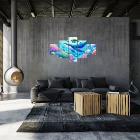 Obraz – Podwodny świat (125x70 cm)
