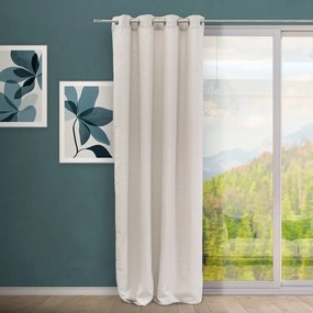 Szarobrązowa zasłona 140x260 cm Cuadrille – Casa Selección