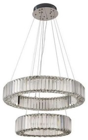 LED regulowany żyrandol na linkach LED/65W/230V 3000-6500K chrom + DO