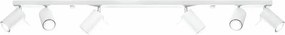 Listwa oświetleniowa 6 punktowa RING 6L biały