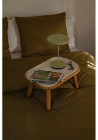 Zielona metalowa lampa stołowa LED z metalowym kloszem (wysokość 31 cm) Asteria Move – UMAGE