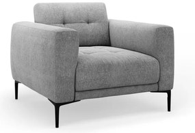 Szary fotel Bemy – Micadoni