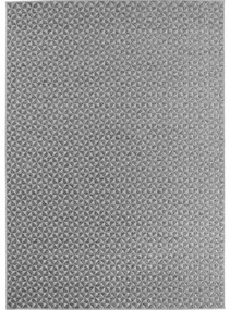 Dywan zewnętrzny Ibiza Trójkąty szary 200 cm x 290 cm