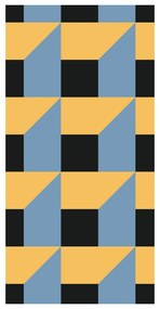 Tapeta - Kolorowa geometryczna abstrakcja I.