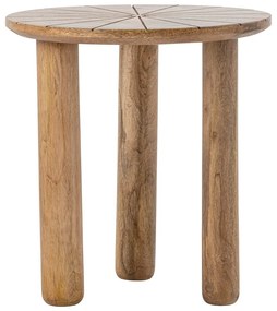 Okrągły stolik z litego drewna mango ø 40 cm Stella – Bloomingville