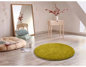 Zielony dywan Universal Aqua Liso, ø 80 cm