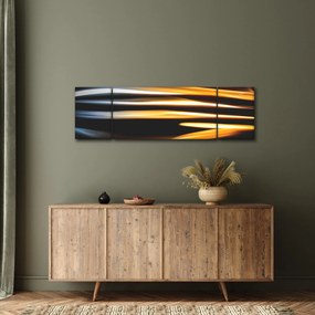 Czarny obraz (170x50 cm)