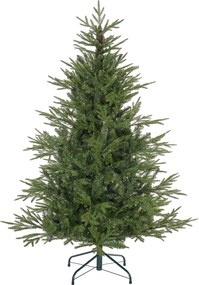 HOMCOM Sztuczna choinka, 150 cm z 1724 gałęziami, metalowa podstawa, Zielona | Aosom PL