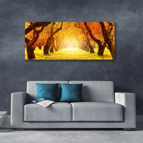 Obraz canvas Aleja w Cieniu Drzew