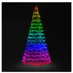 Twinkly TWP500SPP-BEU- LED RGBW Zewnętrzna choinka bożonarodzeniowa 450xLED 3m IP44 Wi-Fi