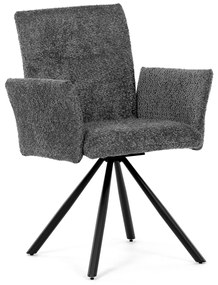 Zestaw krzeseł obiadowych z mechanizmem powrotnymDCH-W1117 GREY2, 2 szt.