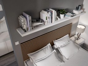Dekoracyjny panel lamelowy TIMBER, dekor dąb Rozmiar: 150 x 60 cm
