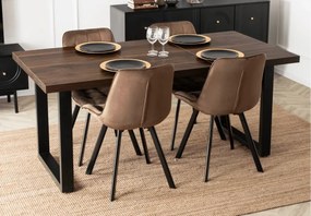 Rozkładany stół prostokątny Petralio 130–230 cm z laminowanym blatem