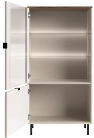 Szafka EYCO 1D1W, kaszmir/dąb castello