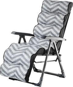 KADAX Fotel ogrodowy Gijon Plus, zygzak