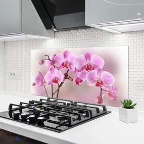 Panel Szklany Pastelowy Bukiet Botaniczny