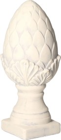 Dekoracja Cone 32cm white