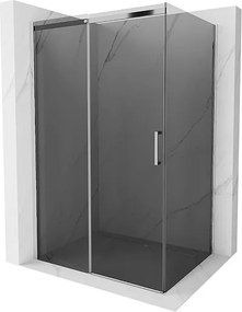 Mexen Omega kabina prysznicowa rozsuwana 140 x 90 cm, grafit, chrom - 825-140-090-01-40