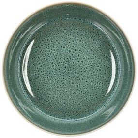 Biało-zielona kamionkowa miska 850 ml Gastro White/Green – Bitz