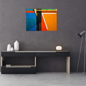 Obraz na szkle - Geometria (70x50 cm)