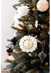 Papierowa ozdoba świąteczna wykonana ręcznie ø 10 cm Honeycomb Snowflake – Sass &amp; Belle